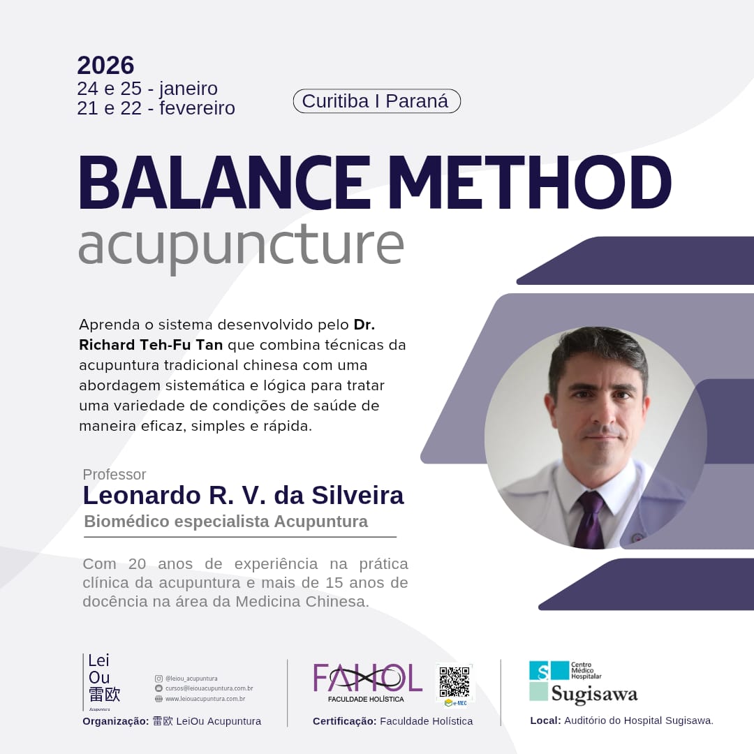 Leia mais sobre o artigo ACUPUNTURA DO BALANCEAMENTO