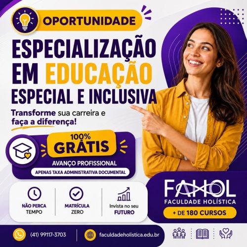 Folder Educação Especial